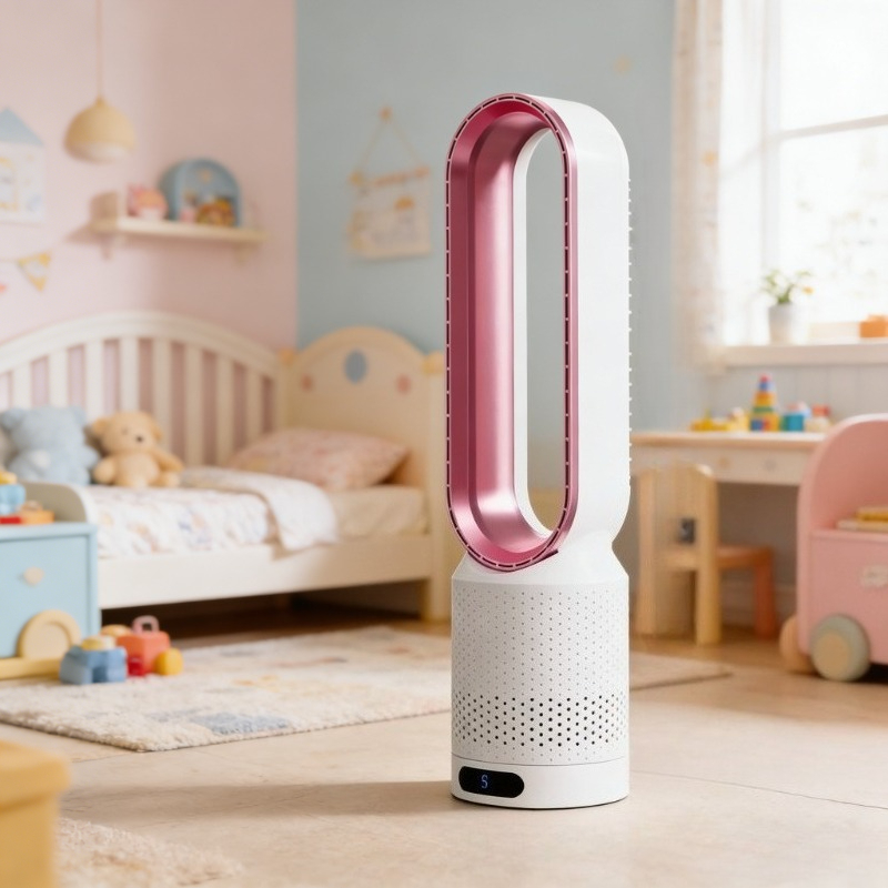 Smart Home Office - 8-Speed Smart Bladeless Fan Intelligent Timing
