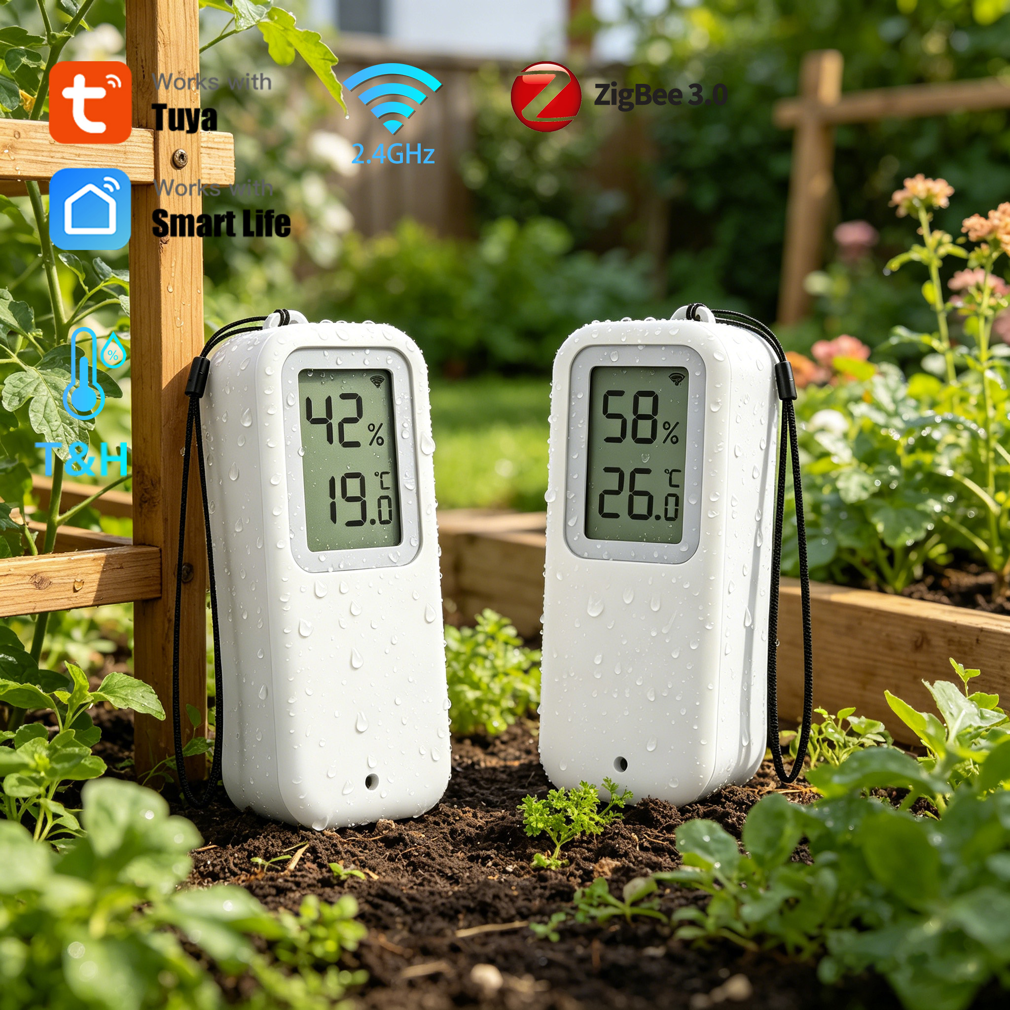 Wifi Thermostat - Tuya WiFi ZigBee Temperature and Humidity