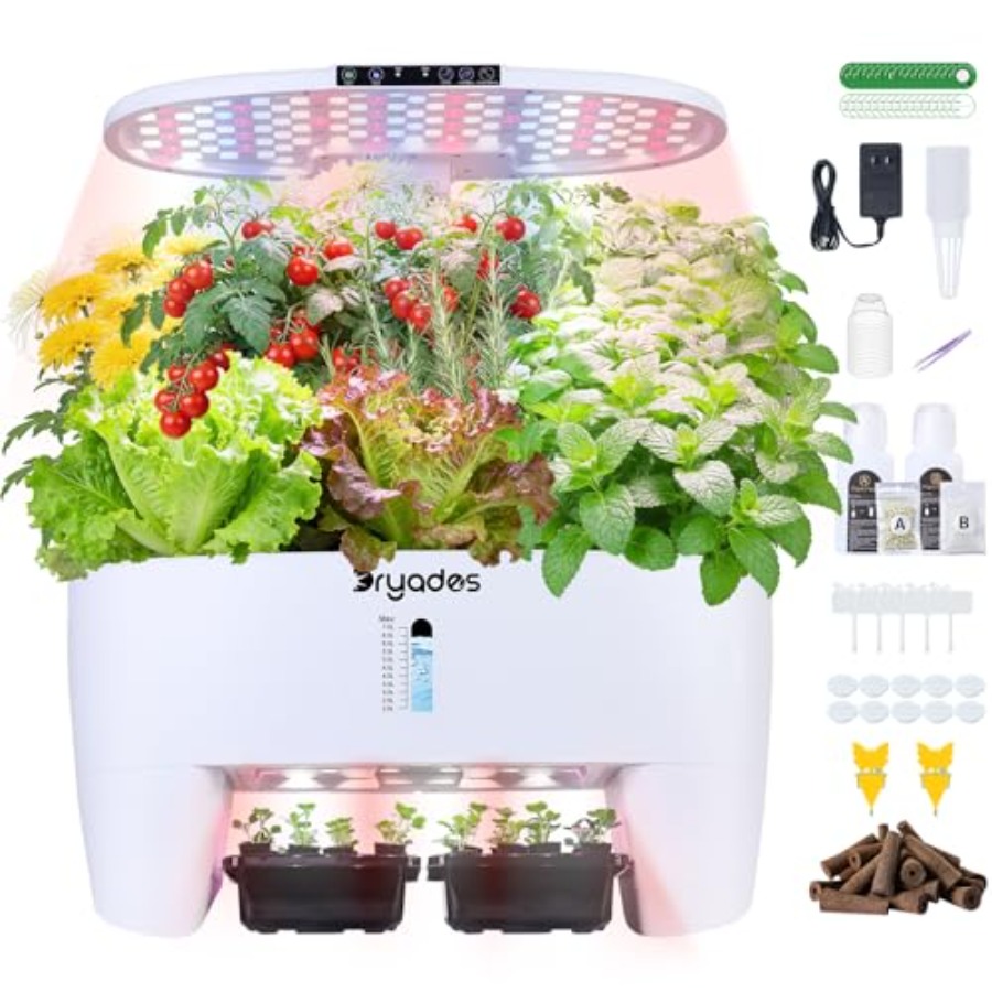 Smart Home Office - Hydroponic Growing System Kit for Home/Office/School: