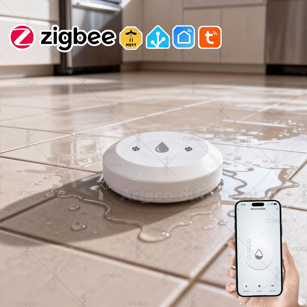 Smart Home Setup - Tuya Smart Zigbee Water Sensor Flood