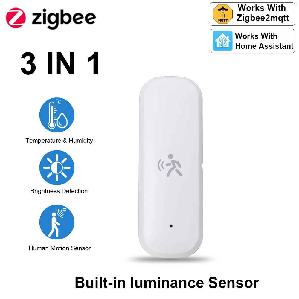 Smart Home Setup - ZigBee Smart Pir Motion Sensor Detector