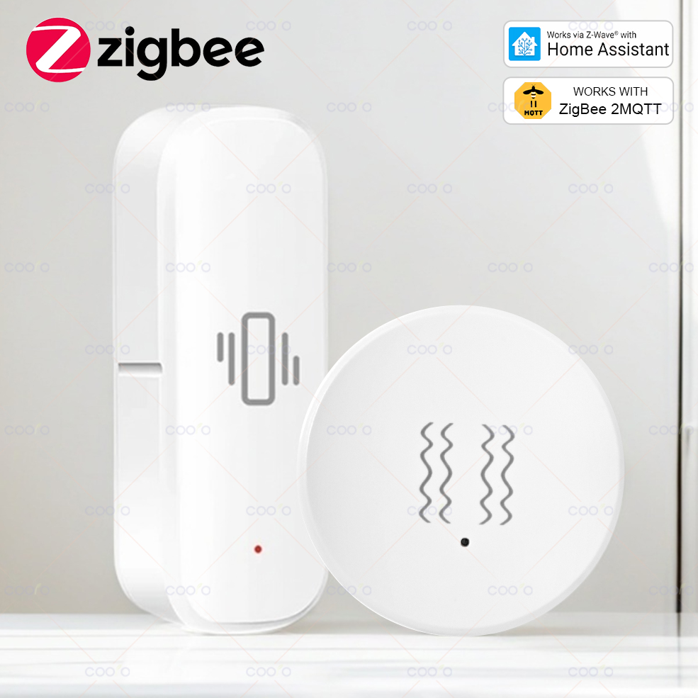 Smart Home Setup - ZigBee 3.0 Vibration Sensor Real Time