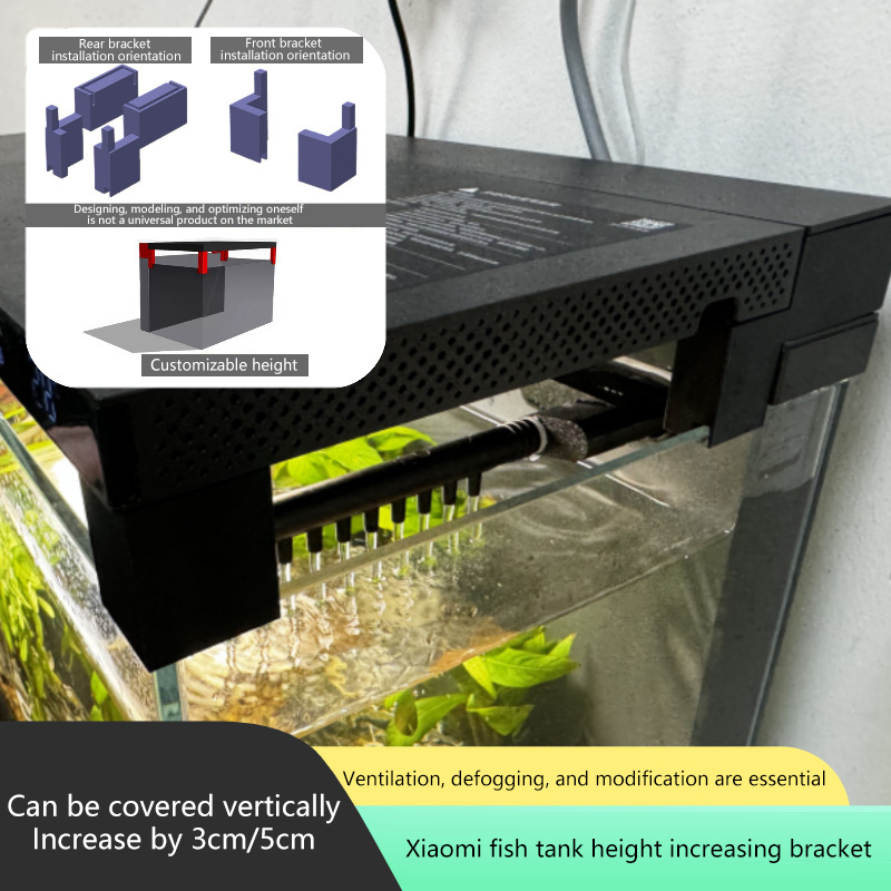 Smart Home Ventilation - Standable Lid Riser Bracket Set for