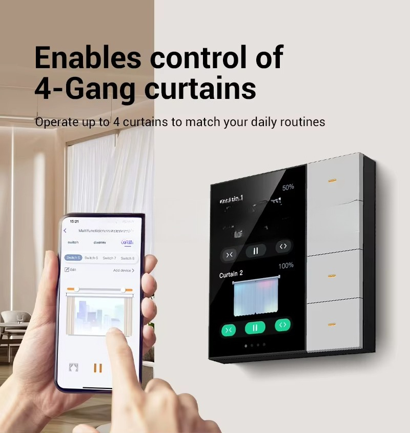 4 Gang Zigbee Smart Life Smart - Smart Home App reseña y precio