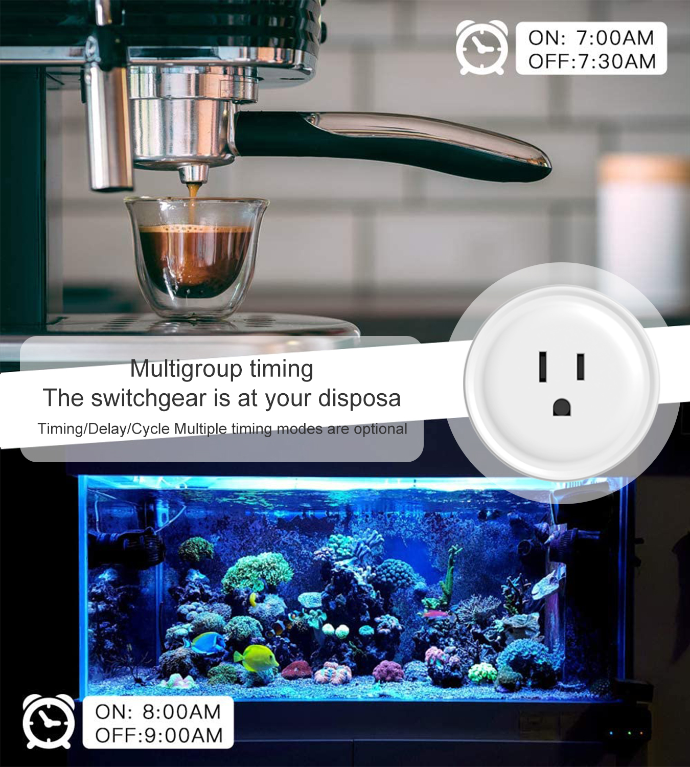 Tuya WiFi US Round 10A Smart P - Smart Home Project reseña y precio
