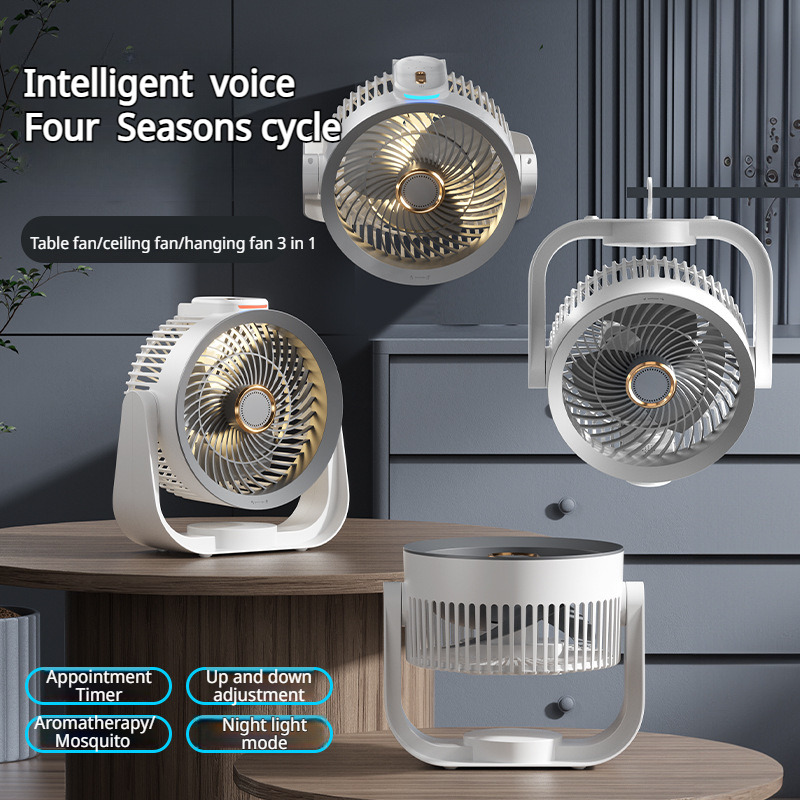 Smart Desk Fan Voice Activated - Smart Home Office reseña y precio