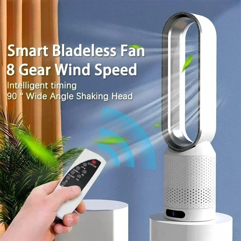 8-Speed Smart Bladeless Fan In - Smart Home Office reseña y precio