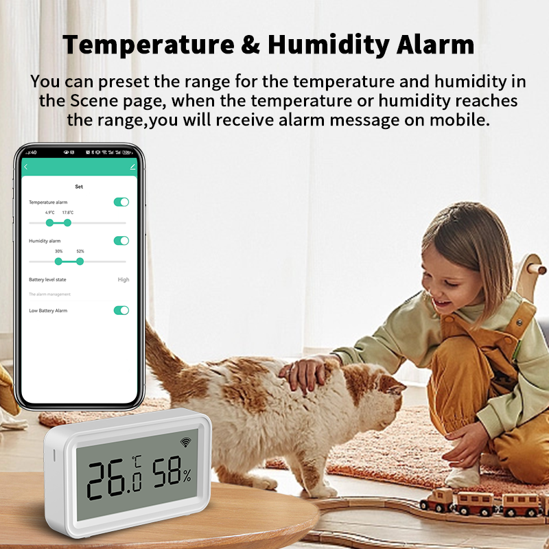 Tuya Zigbee WiFi Thermometer H - Smart Home App reseña y precio
