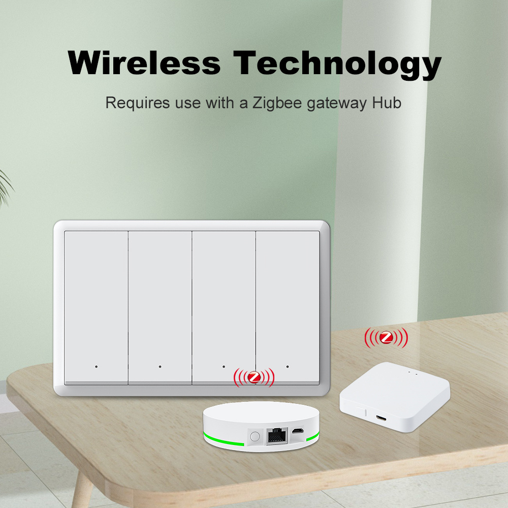 Manhot Smart zigbee Switch No  - Tuya Smart Switch reseña y precio