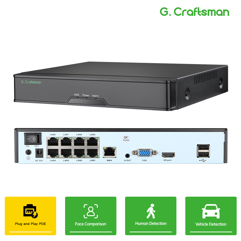 C-R,8CH POE Network Video Reco - Smart Home Microsoft reseña y precio