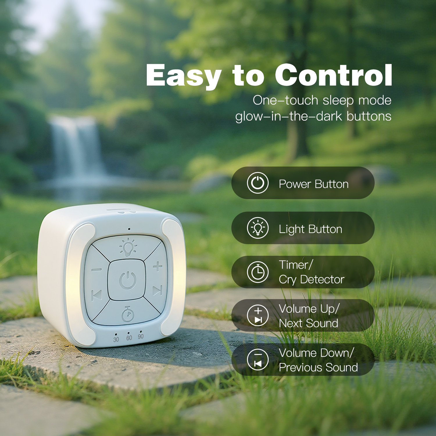 Baby White Noise Machine Smart - Smart Night Light reseña y precio
