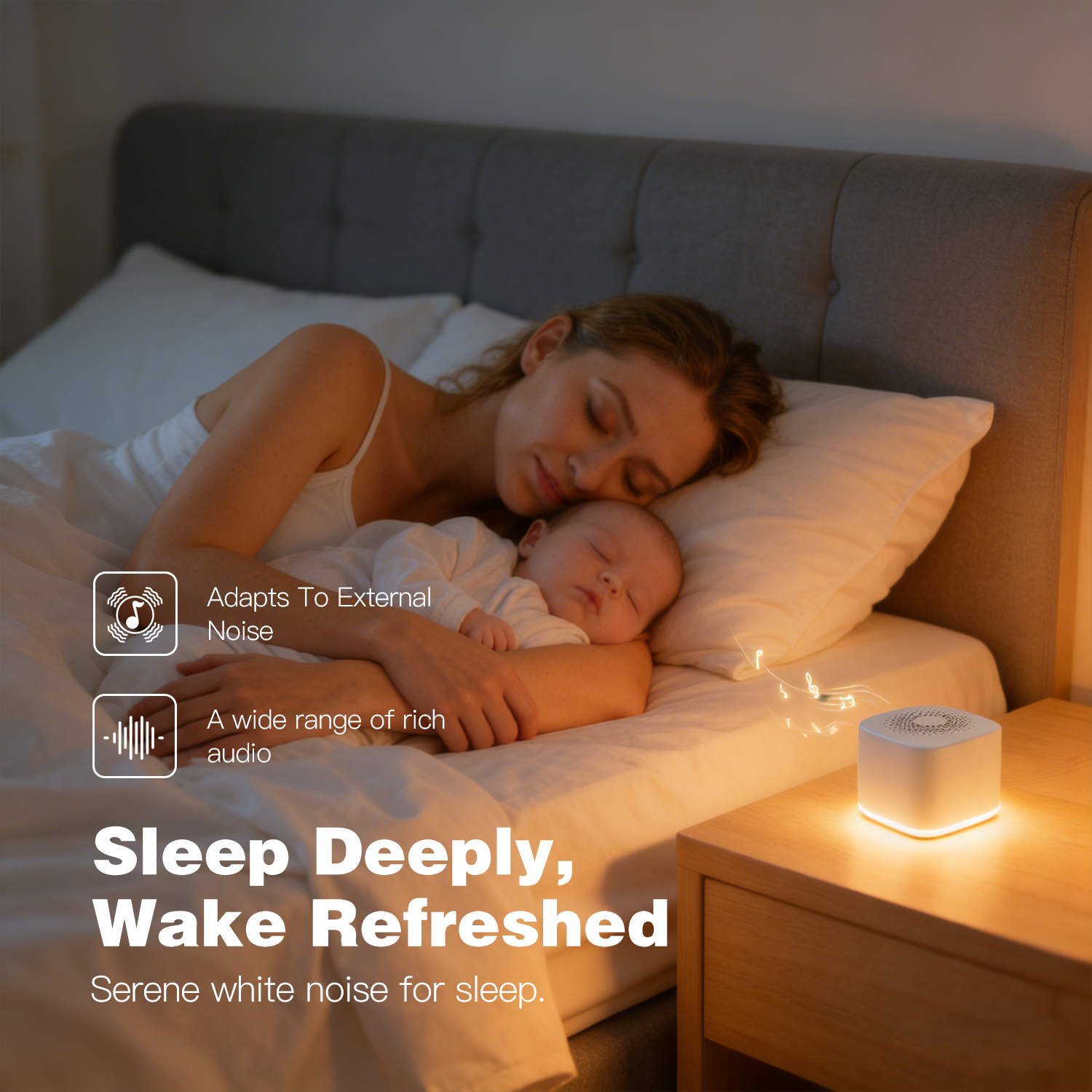 Baby White Noise Machine Smart - Smart Night Light reseña y precio