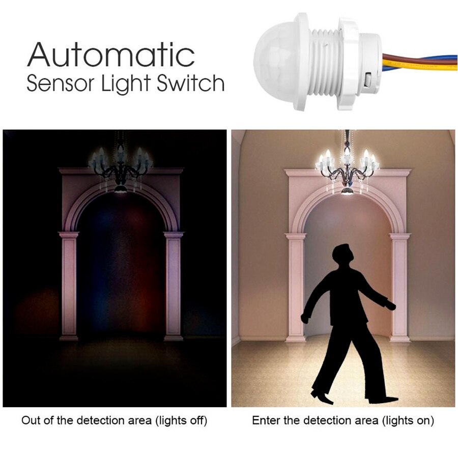 AC 110V 220V Mini Motion Senso - Smart Home Project reseña y precio