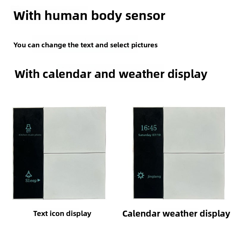 Tuya Smart Screen Display Swit - Tuya Smart Switch reseña y precio