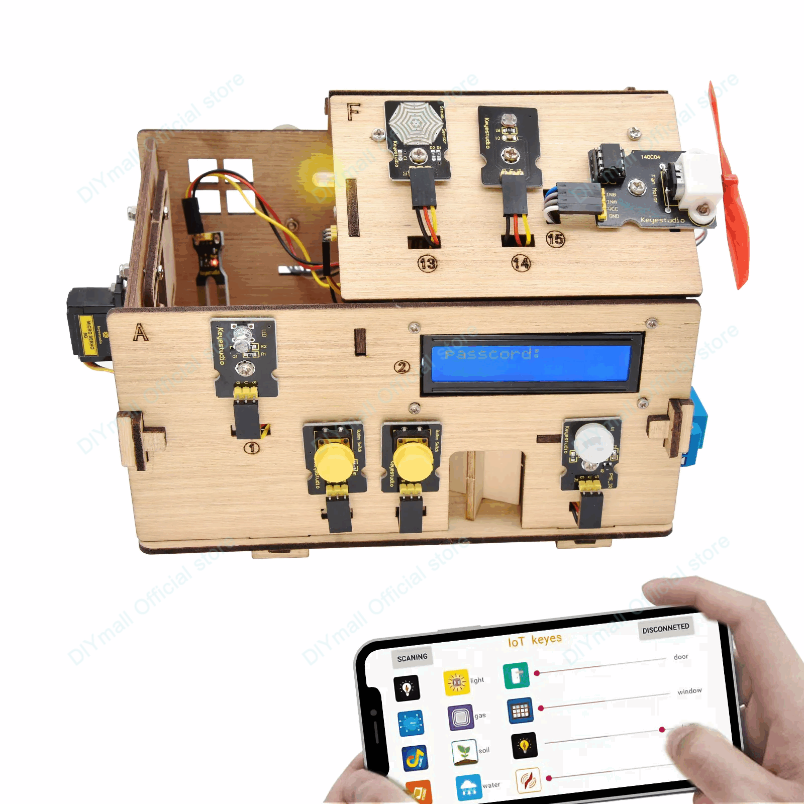Keyestudio Smart IoT Home Kit  - Smart Home Project reseña y precio