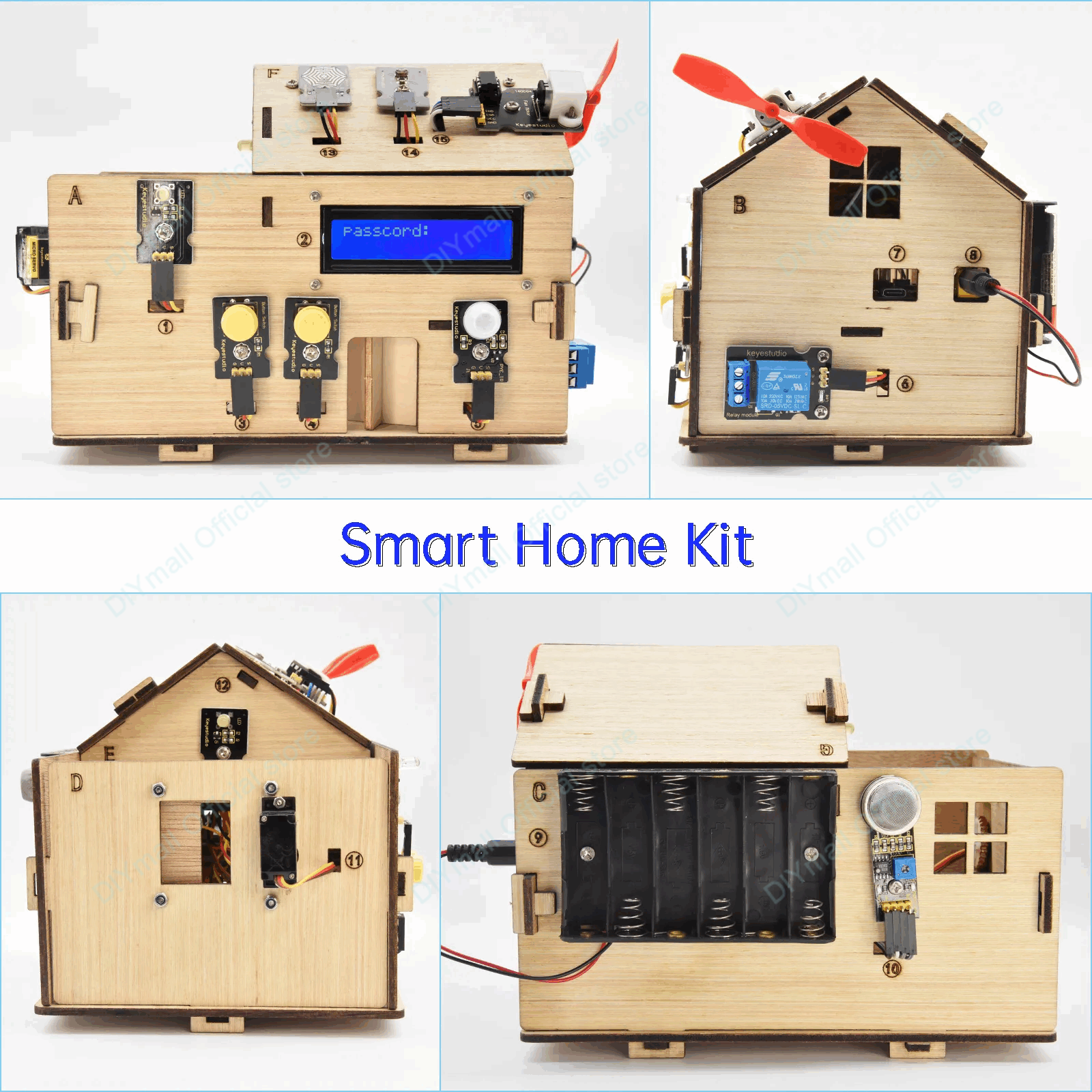 Keyestudio Smart IoT Home Kit  - Smart Home Project reseña y precio
