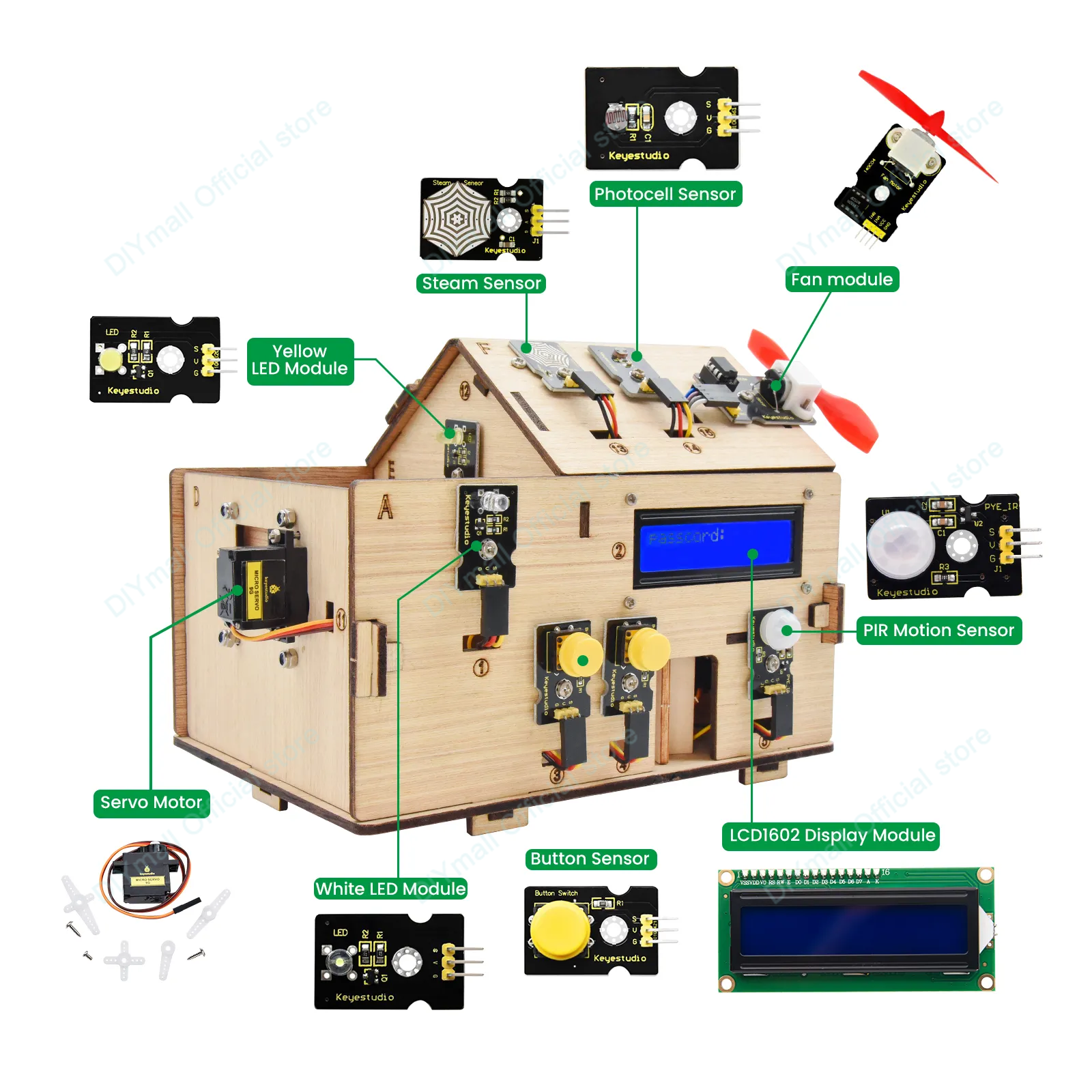 Keyestudio Smart IoT Home Kit  - Smart Home Project reseña y precio