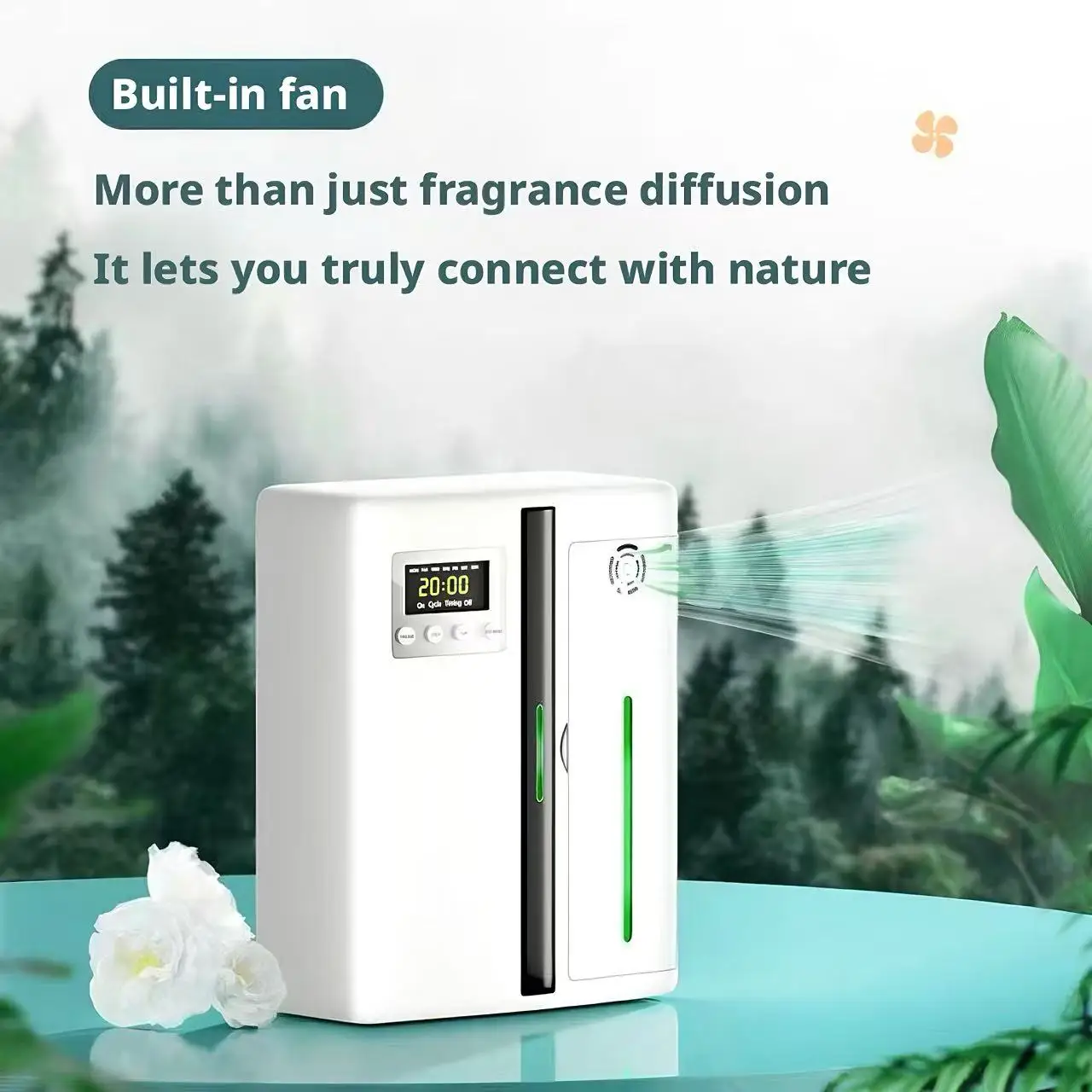 Smart Aroma Diffuser Home Comm - Smart Home Fragrance Diffuser reseña y precio