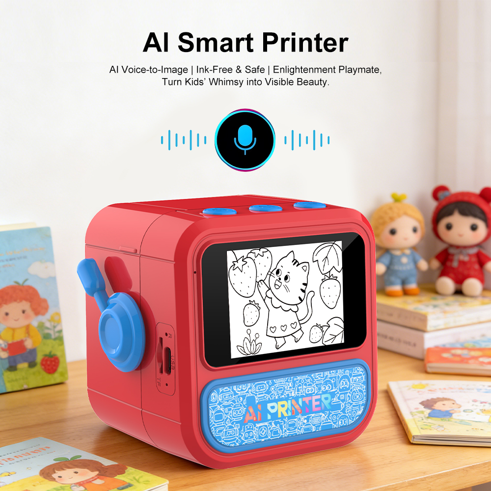 Smart AI Voice Mini Thermal Pr - Smart Home Setup reseña y precio