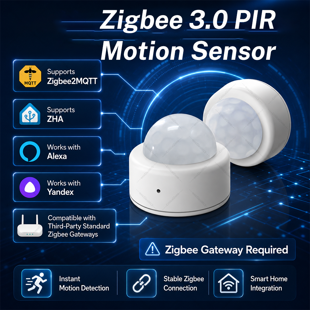 Zigbee 3.0 PIR Montion Sensor  - Smart Home Hub Samsung reseña y precio