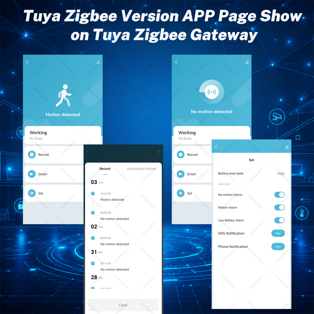 Zigbee 3.0 PIR Montion Sensor  - Smart Home Hub Samsung reseña y precio