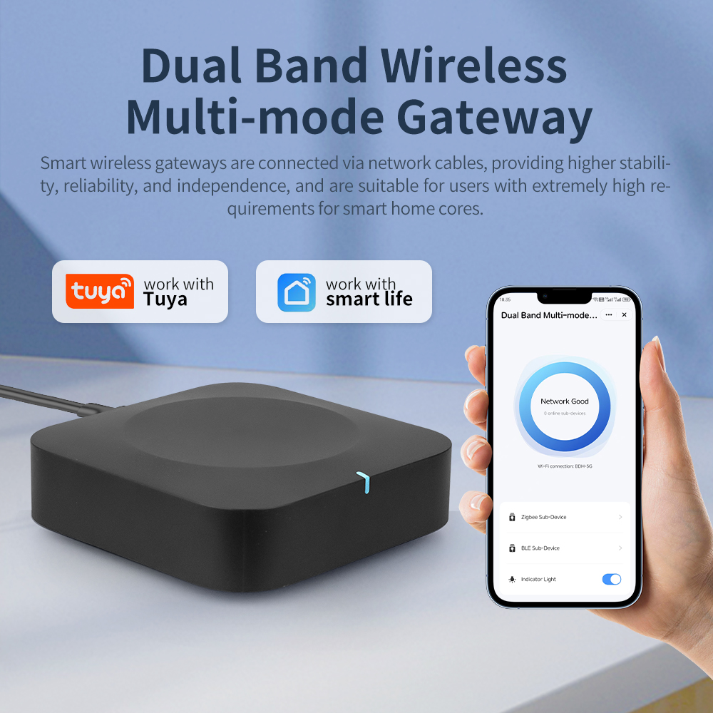 Tuya Dual-Band Gateway 2.4G/5G - Smart Home Vimar reseña y precio