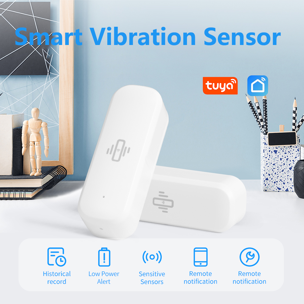 Tuya Smart WiFi Vibration Sens - Smart Home Project reseña y precio