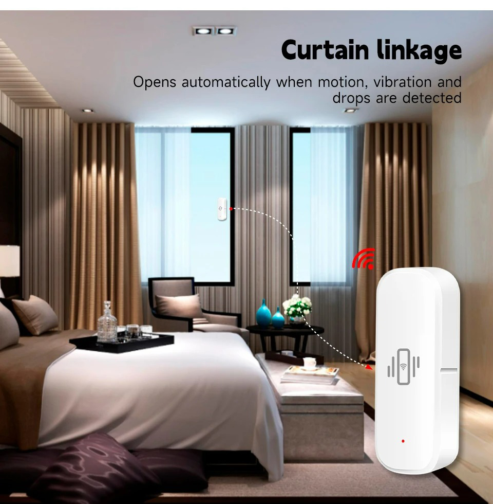 Tuya Smart WiFi Vibration Sens - Smart Home Project reseña y precio