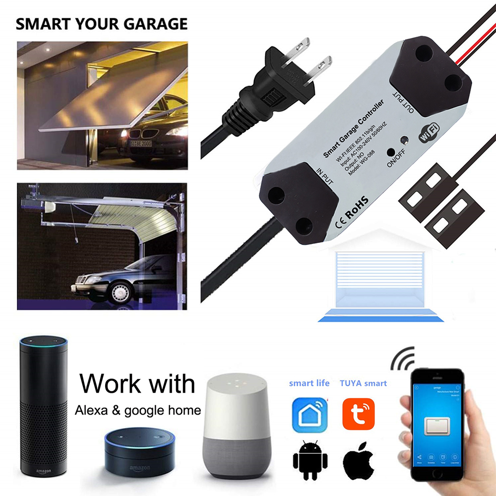 WiFi Switch Smart Garage Door  - Smart Home Hub Samsung reseña y precio