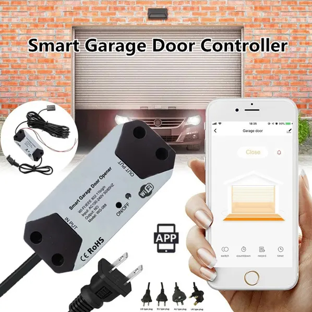WiFi Switch Smart Garage Door  - Smart Home Hub Samsung reseña y precio