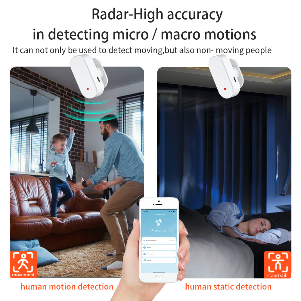 Zigbee Human Presence Detector - Smart Home Setup reseña y precio