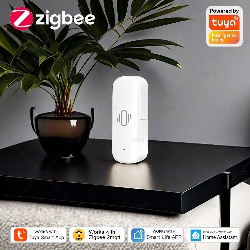 Smart ZigBee Vibration Sensor  - Smart Home Project reseña y precio