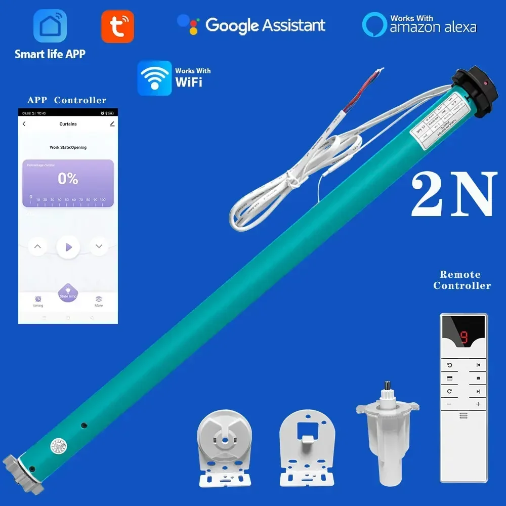 SZMYQ 25mm 2N Tuya Smart Curta - Smart Home App reseña y precio