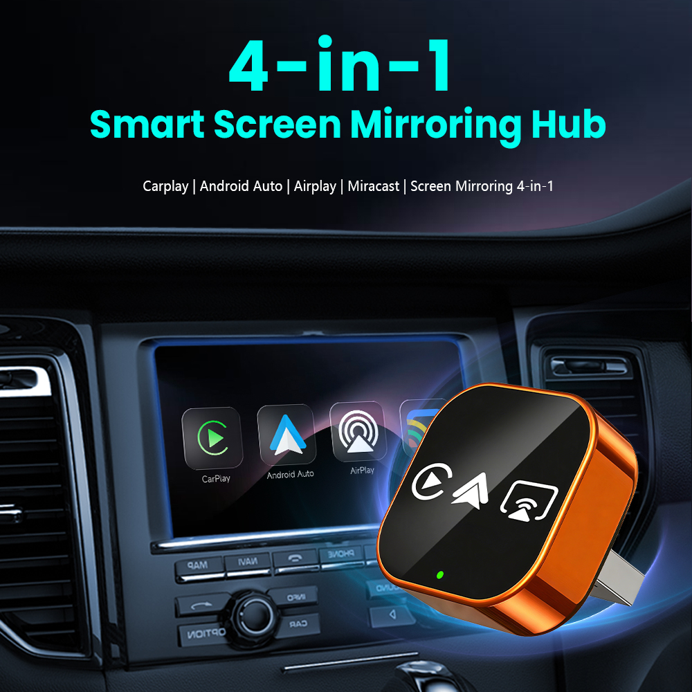 4in1 New Upgrade Carplay Adapt - Smart Home Project reseña y precio