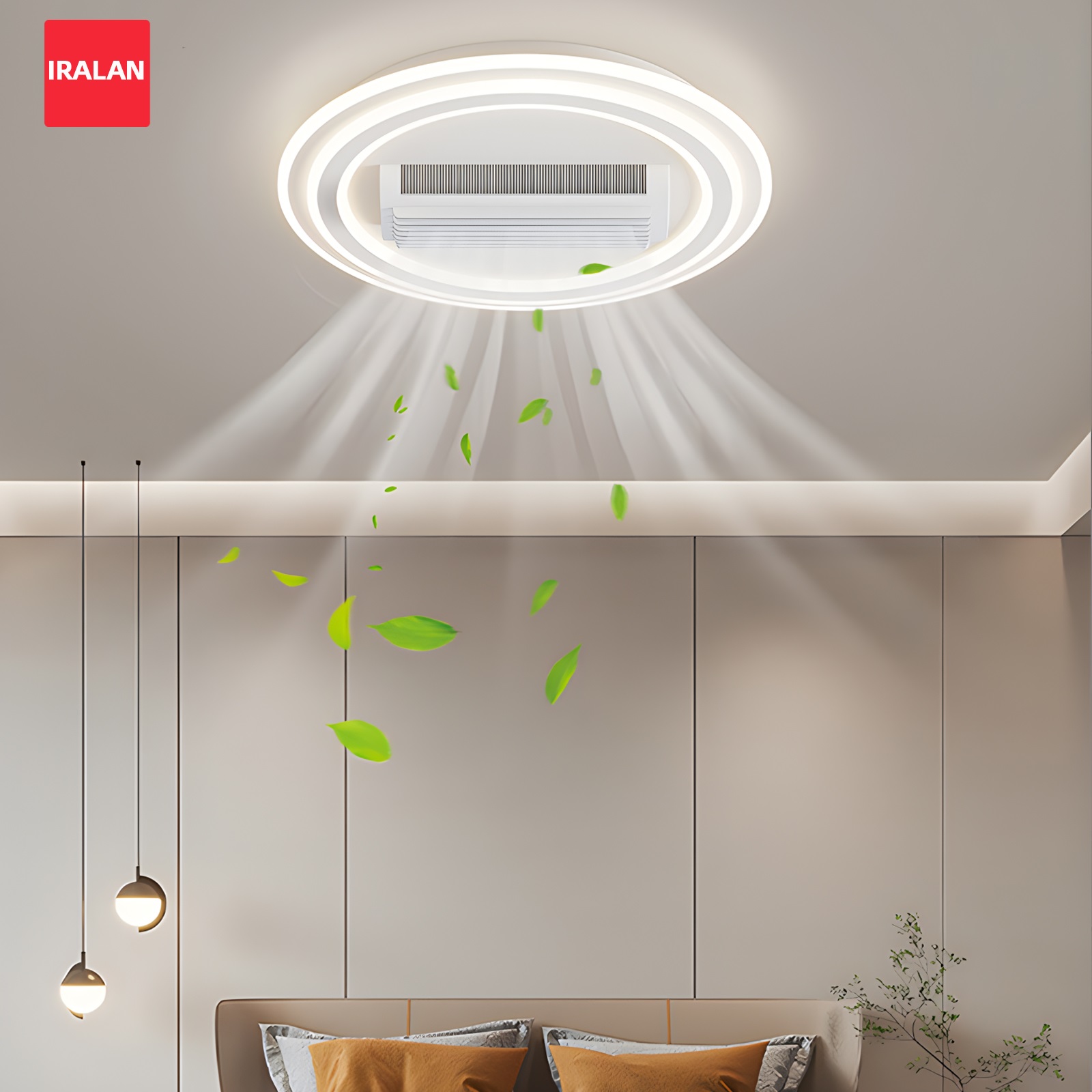 Modern Ceiling Fan with Light  - Smart Home Ventilation reseña y precio