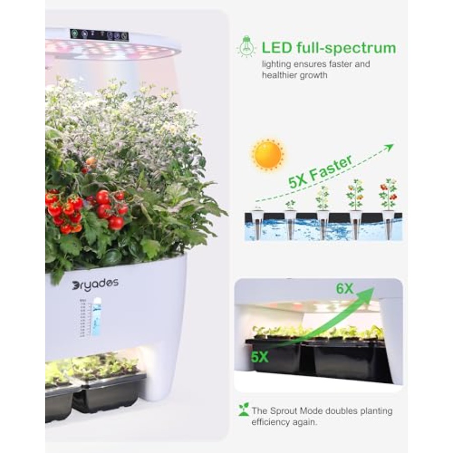 Hydroponic Growing System Kit  - Smart Home Office reseña y precio