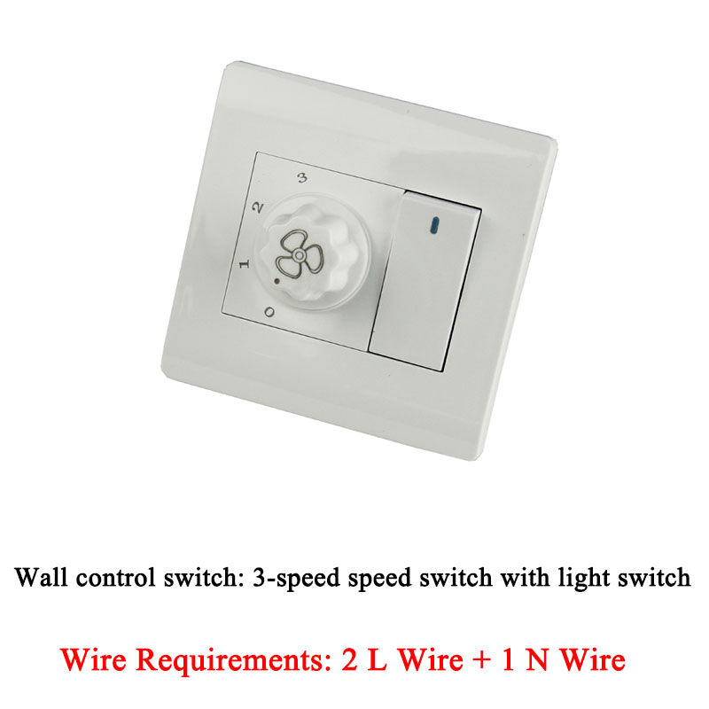 Ceiling Fan Control 3 Gear Spe - Smart Home Ventilation reseña y precio
