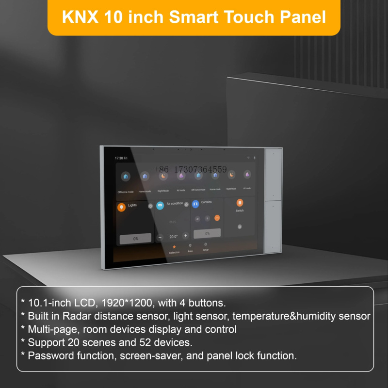 2025 Smart Touch Panel for Bus - Smart Home Knx reseña y precio