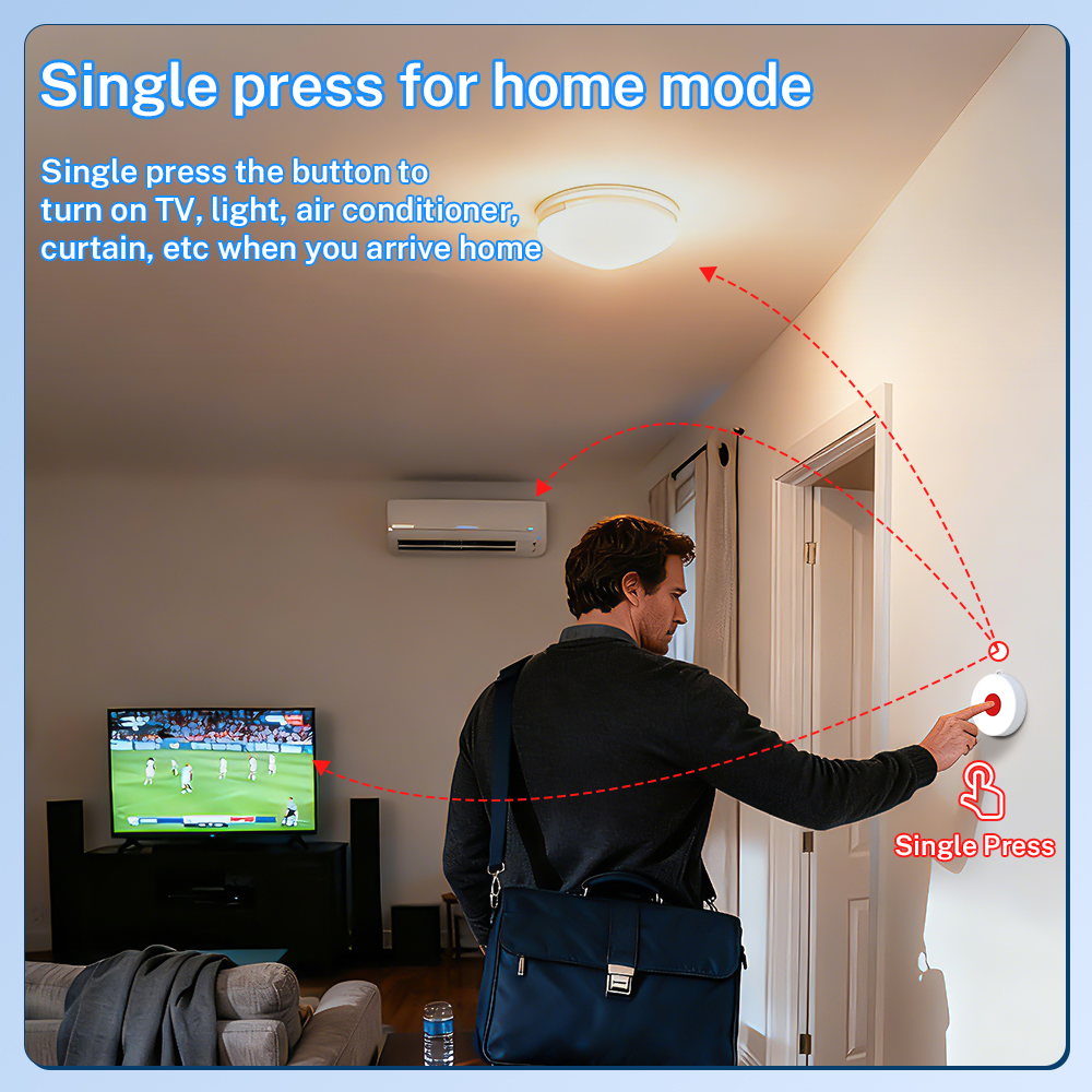 Tuya ZigBee Smart Button IP65  - Tuya Smart Switch reseña y precio