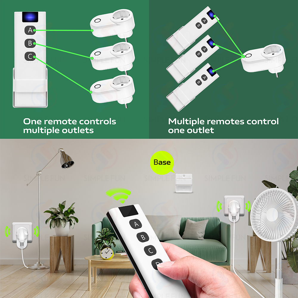 433Mhz Wireless Remote Control - Smart Home Ventilation reseña y precio