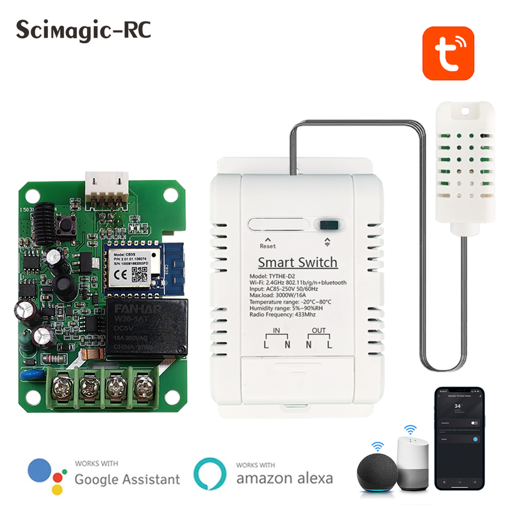 WiFi TH-16 Switch Tuya Wireles - Wifi Thermostat reseña y precio