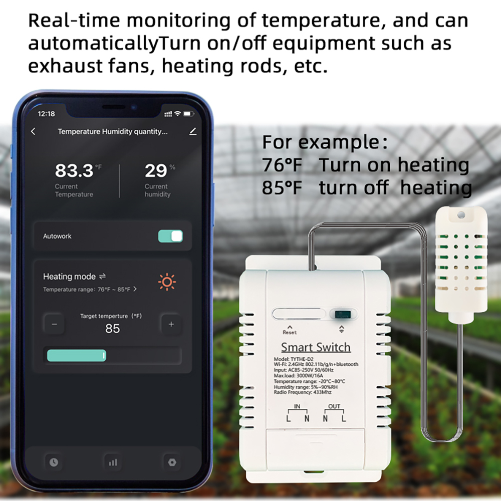 WiFi TH-16 Switch Tuya Wireles - Wifi Thermostat reseña y precio