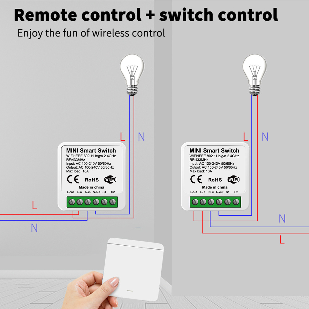 Tuya WiFi Smart Light Switch S - Tuya Smart Switch reseña y precio