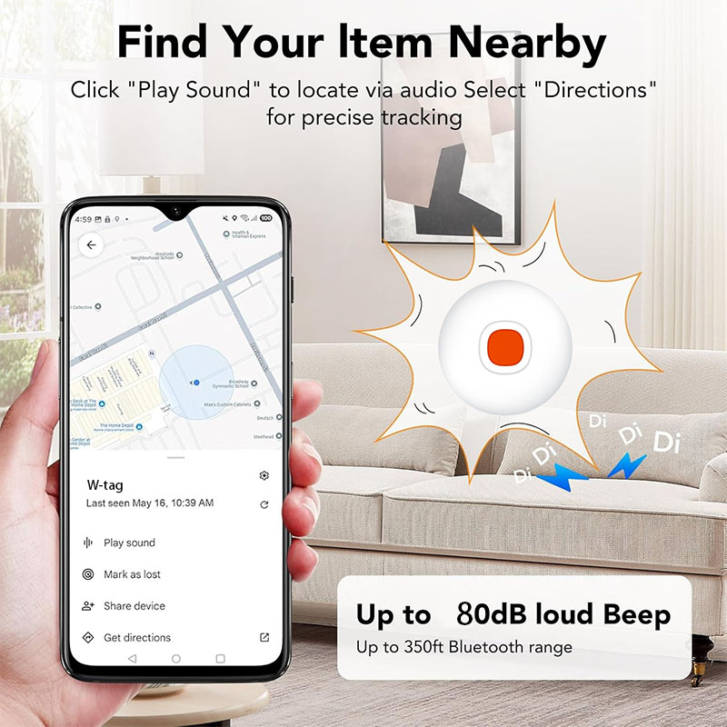 Wesolvet W-Tag Waterproof Smar - Smart Home Hub Samsung reseña y precio