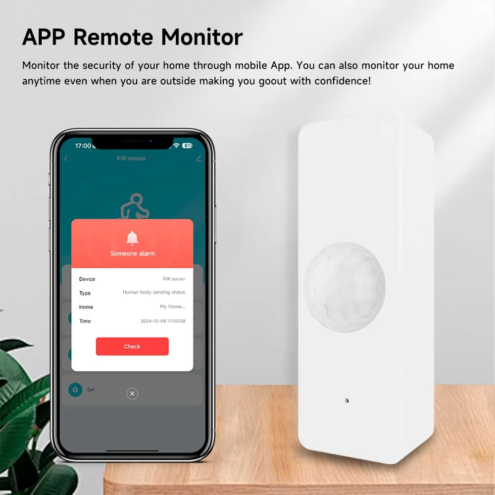 Tuya WiFi Zigbee PIR Motion Se - Smart Home Setup reseña y precio