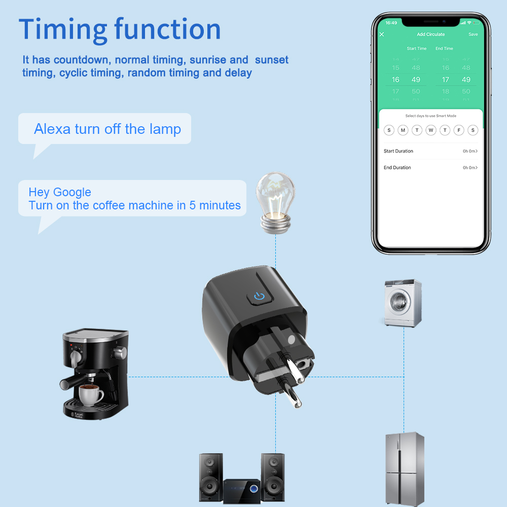 Tuya Smart Socket  WiFi Remote - Smart Home Project reseña y precio