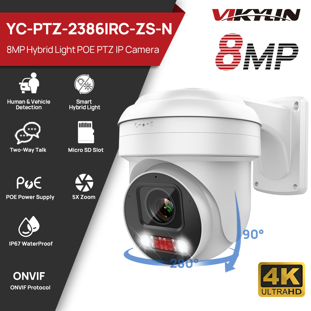 Vikylin PTZ 5X Optical Zoom 8M - Smart Home Microsoft reseña y precio