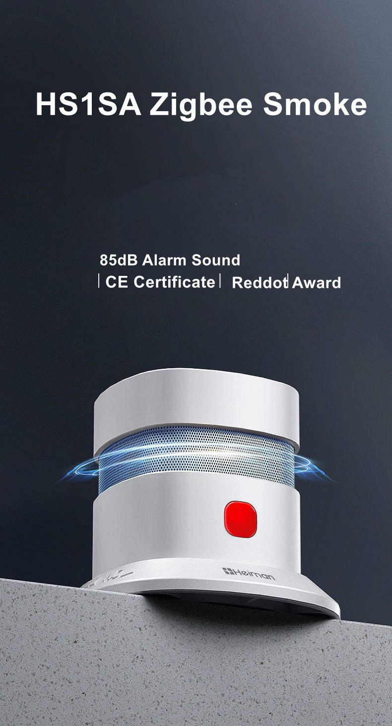 Tuya Smart Zigbee Smoke Detect - Smart Home Setup reseña y precio