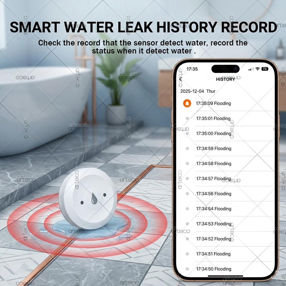 Zigbee Water Leak Sensor Smart - Smart Home Setup reseña y precio
