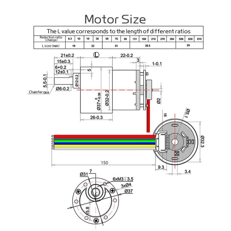 JGB37-520 Hall Encoder Smart C - Smart Home Ventilation reseña y precio